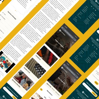 Creative Dignity mobile screens