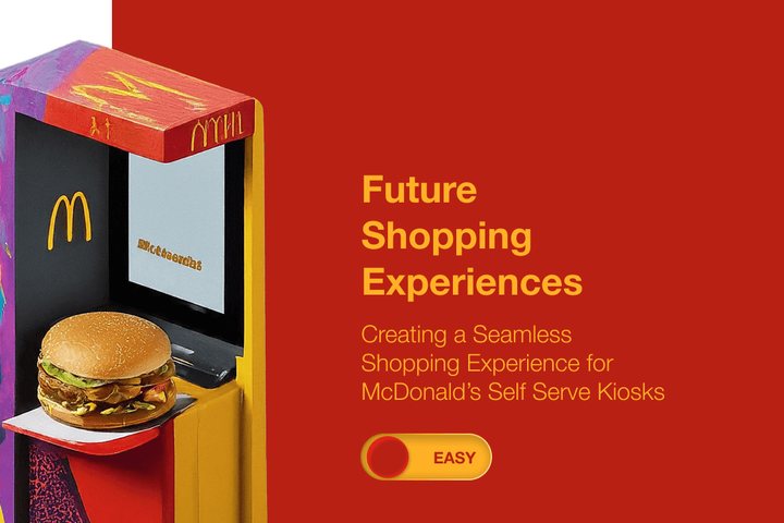 McDonald's self-serve kiosk concept