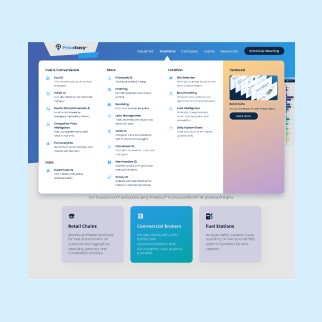 PriceEasy top navigation bar