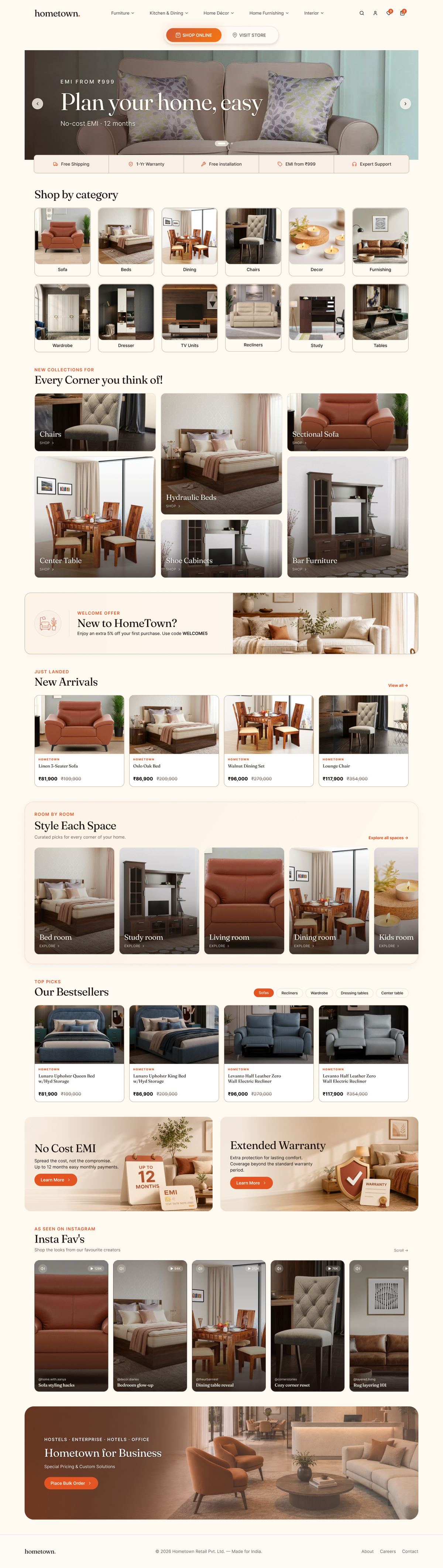 Full desktop page