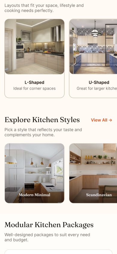 Kitchen layouts