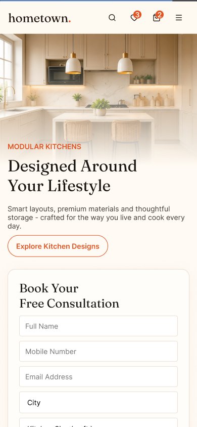 Modular kitchens