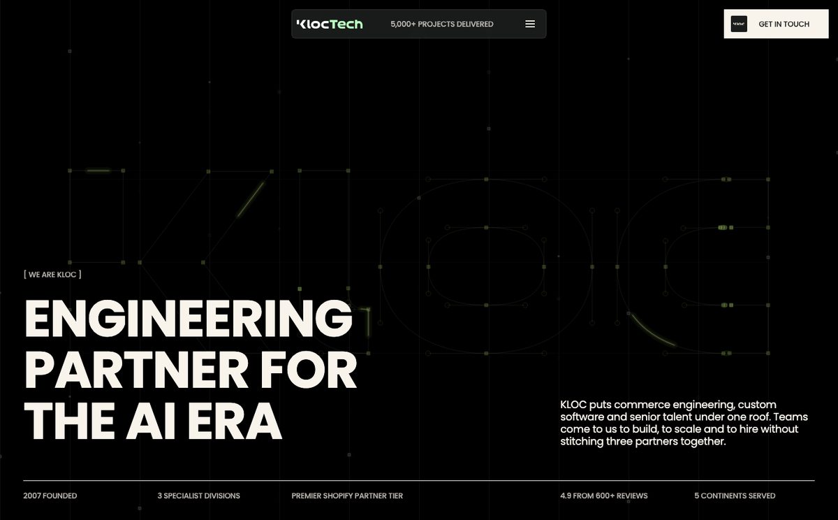 Engineering partner for the AI era