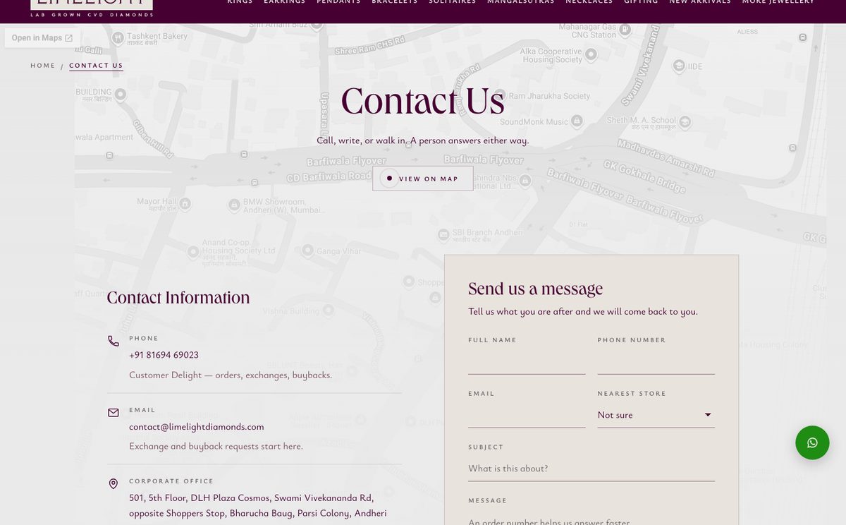 Contact us