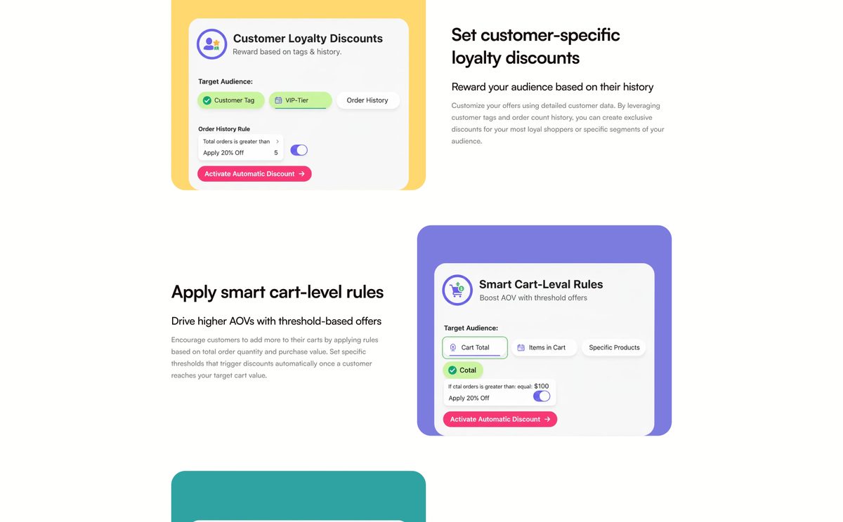 Loyalty and cart-level rules