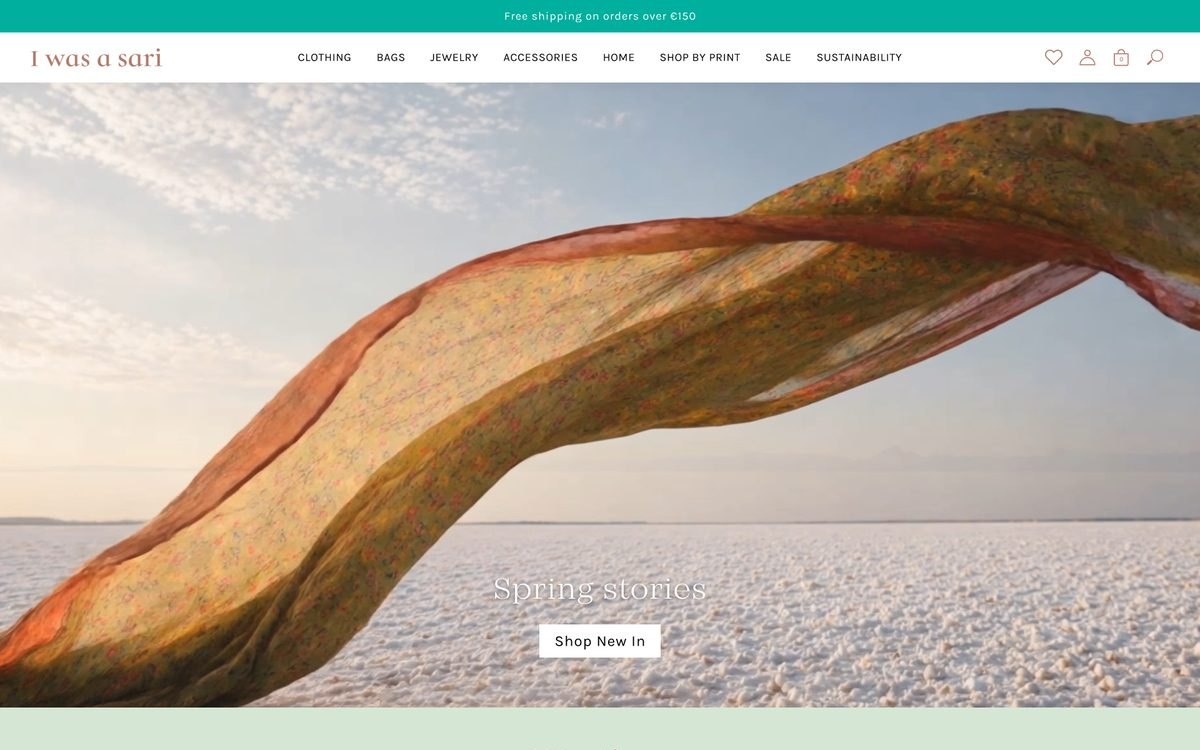 Redesigned homepage