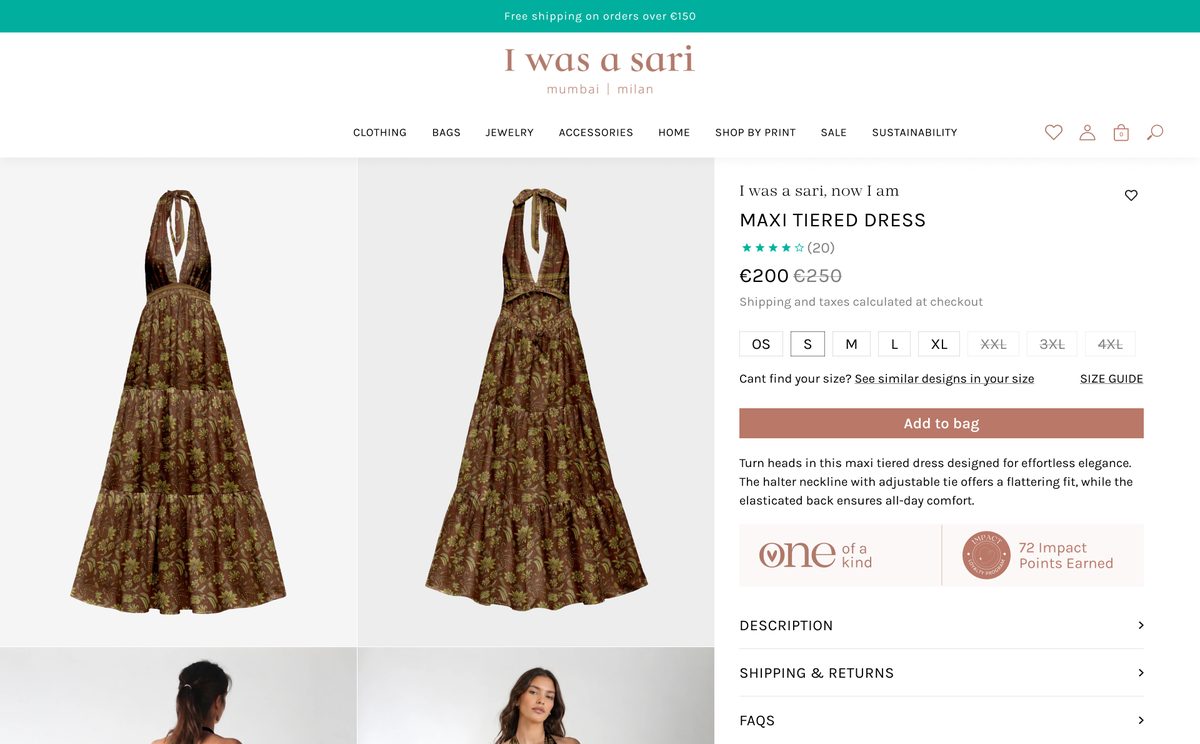 Product page