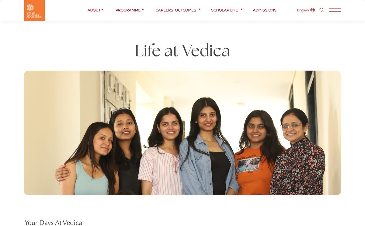 Life at Vedica