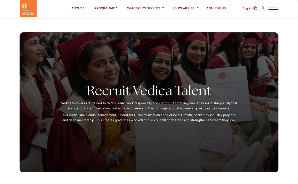 Recruit Vedica Talent