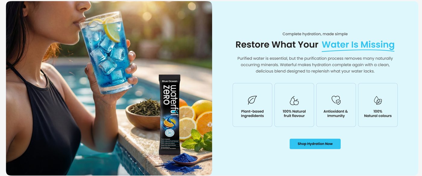 Restore what your water is missing