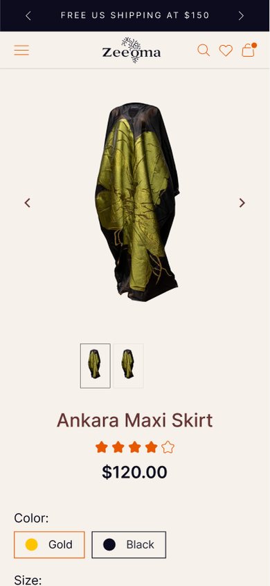 Product page