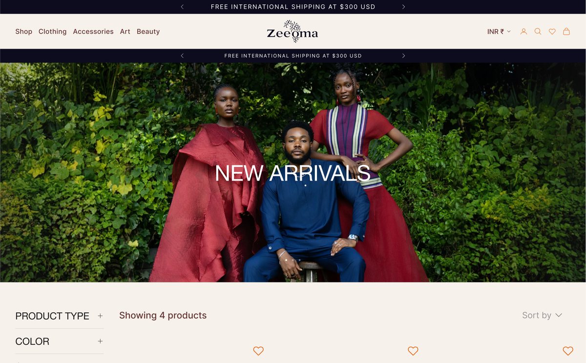 New arrivals