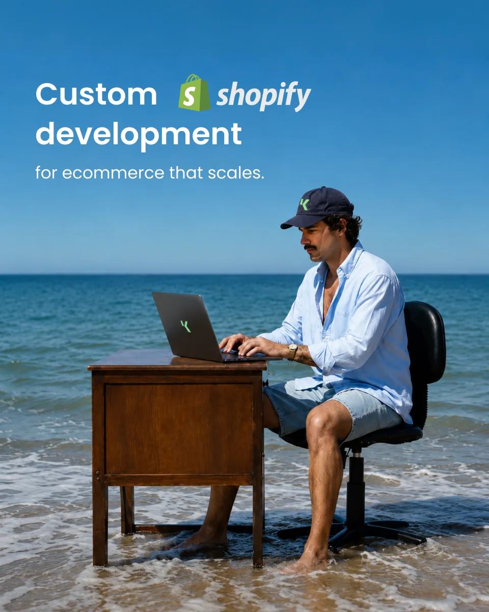 Custom Shopify development · Portrait