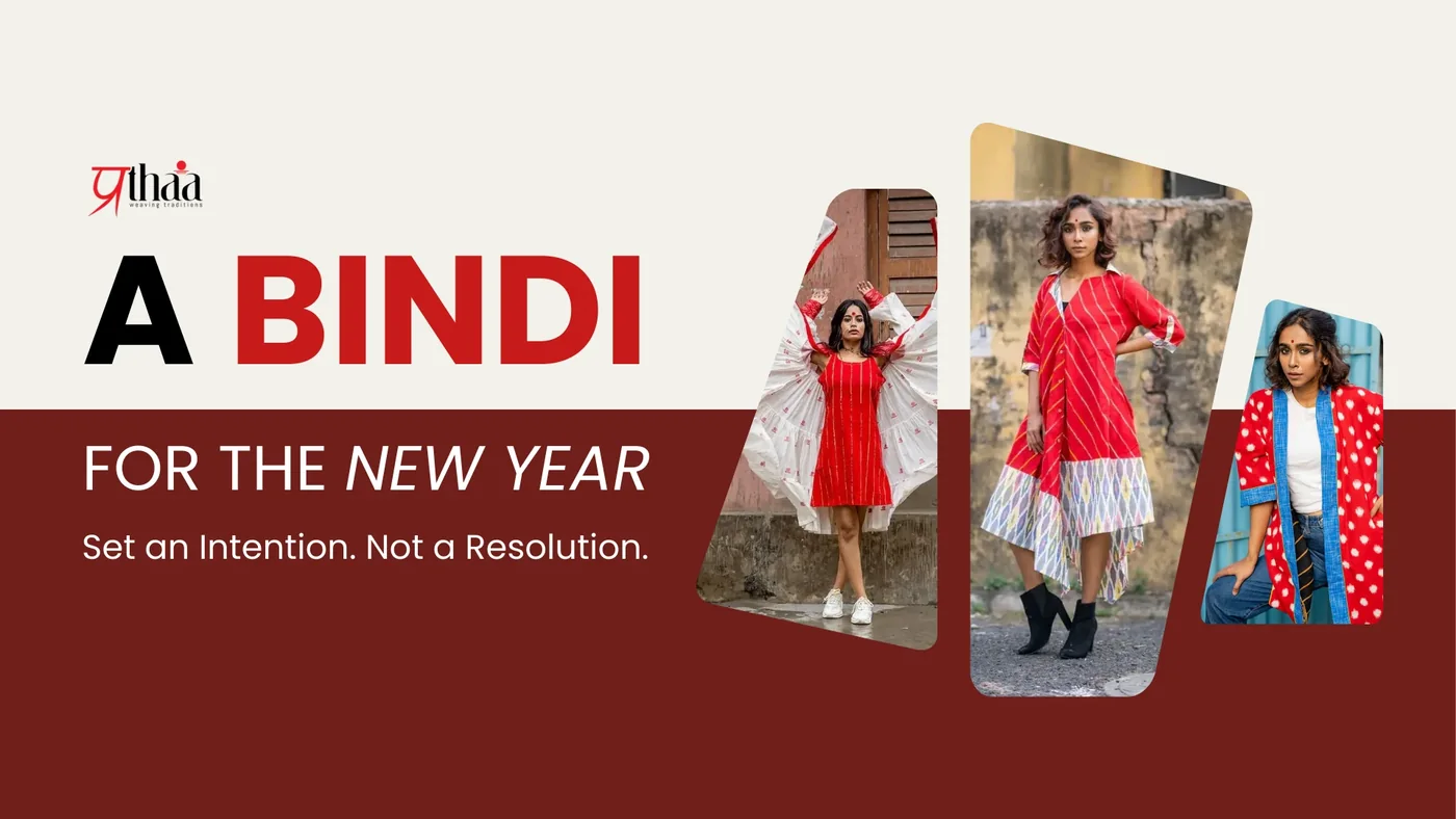 Prathaa blog header: A bindi for the new year