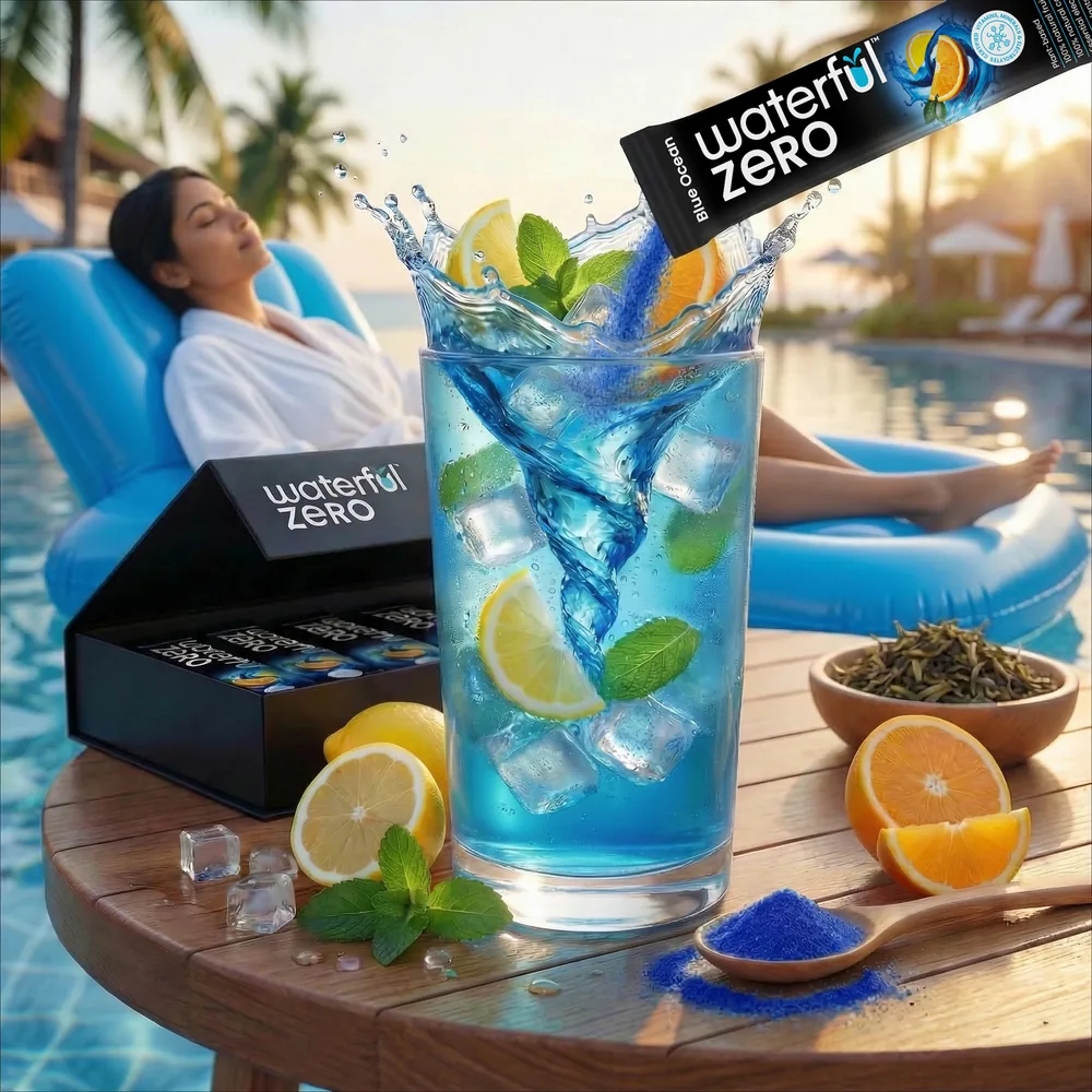 Blue Ocean · On the beach